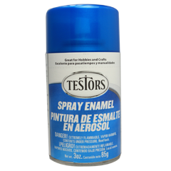 Blue - Transparent 3 oz. Enamel Spray Paint - Click Image to Close