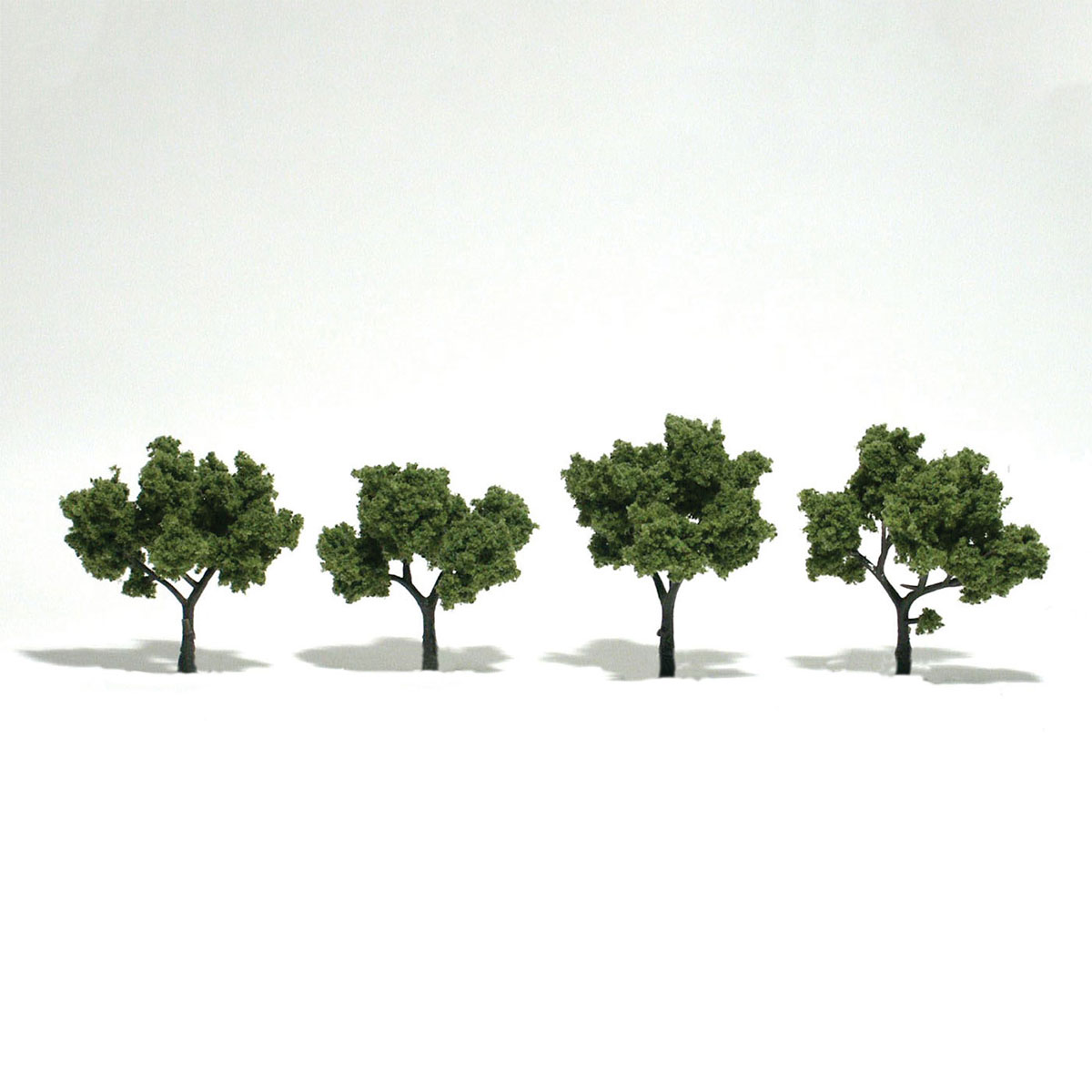 Ready Made Realistic Trees™ Light Green - 4/pkg 2-3 inches
