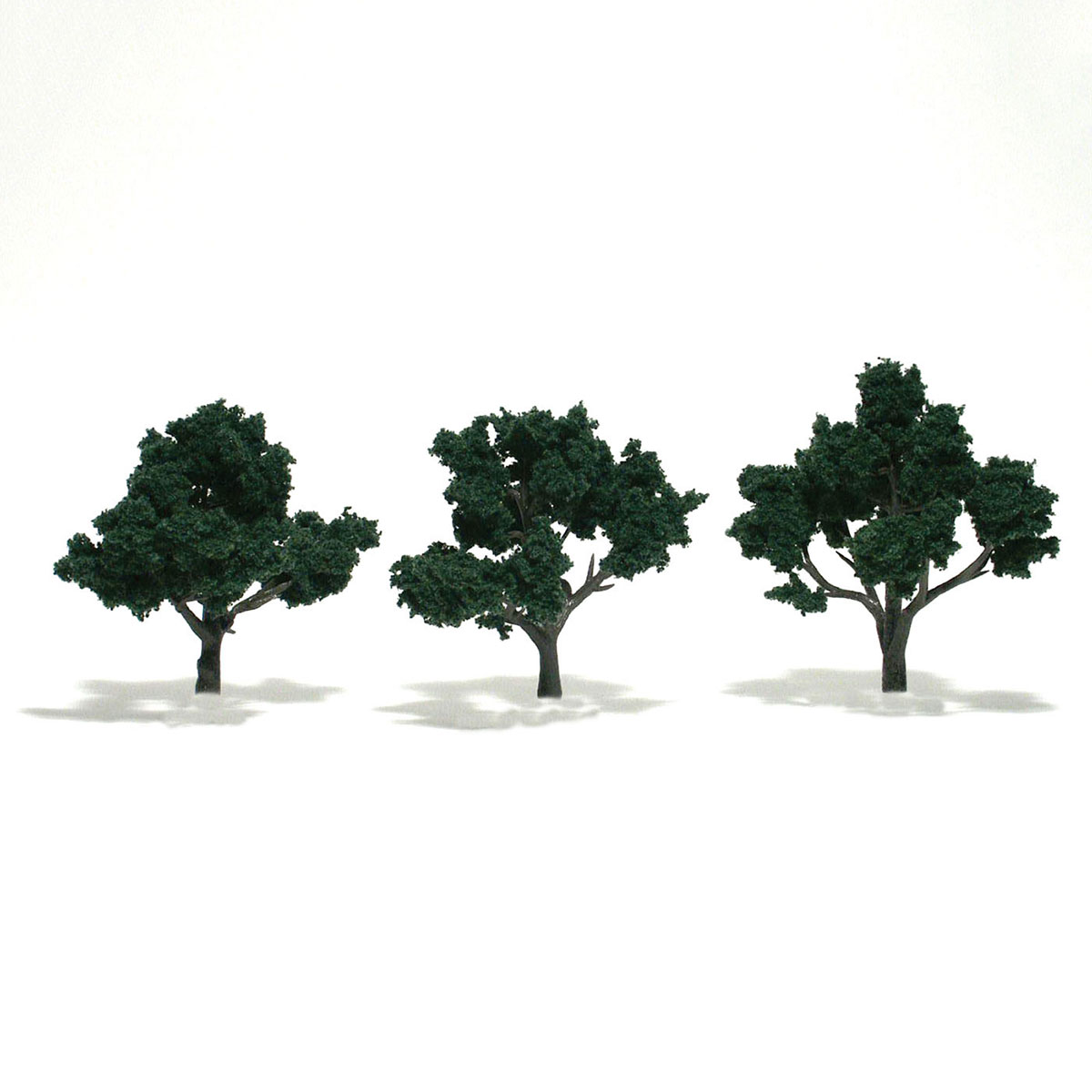Ready Made Realistic Trees™ Dark Green - 3/pkg 3-4 inches