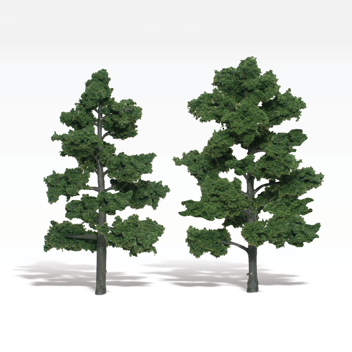 Ready Made Realistic Trees™ Medium Green - 2/pkg 6-7 inches