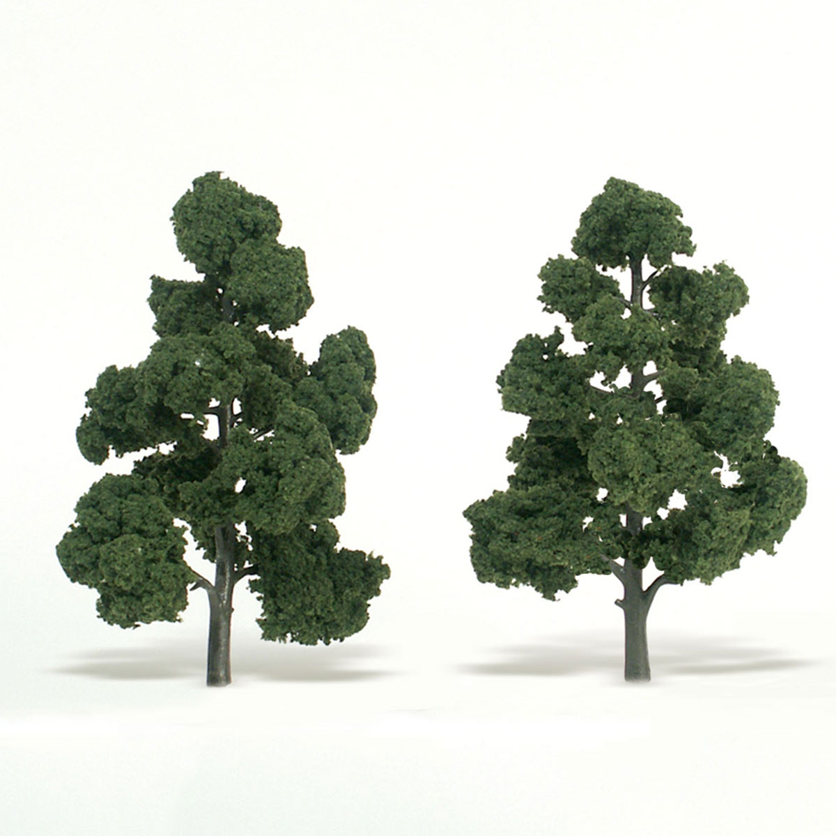 Ready Made Realistic Trees™ Medium Green - 2/pkg 7-8 inches - Click Image to Close