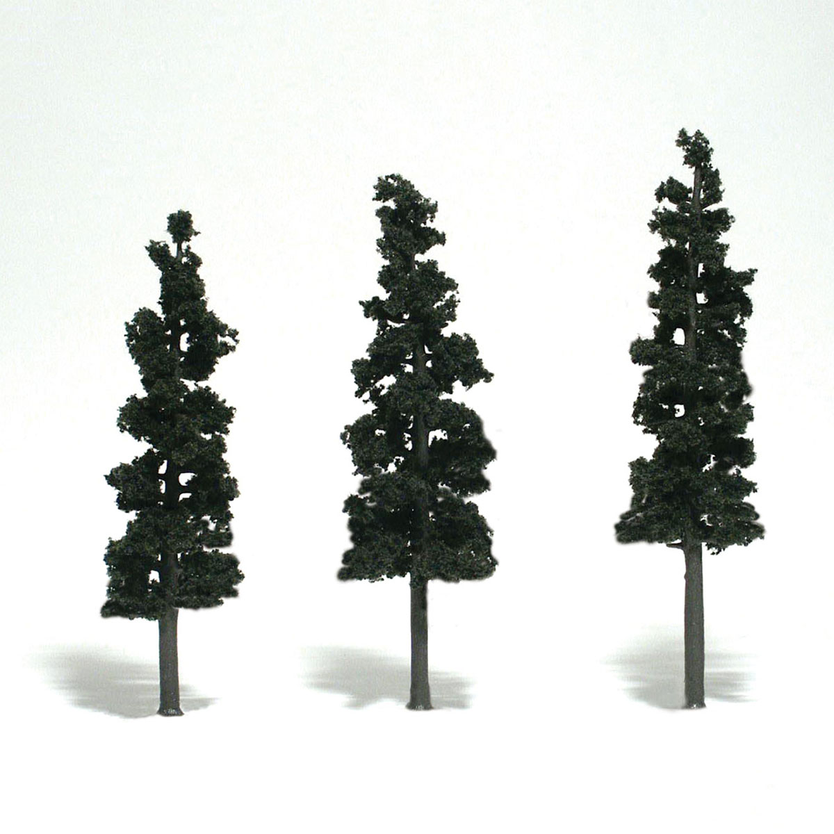 Ready Made Realistic Trees™ Conifer Green - 3/pkg 6-7 inches - Click Image to Close