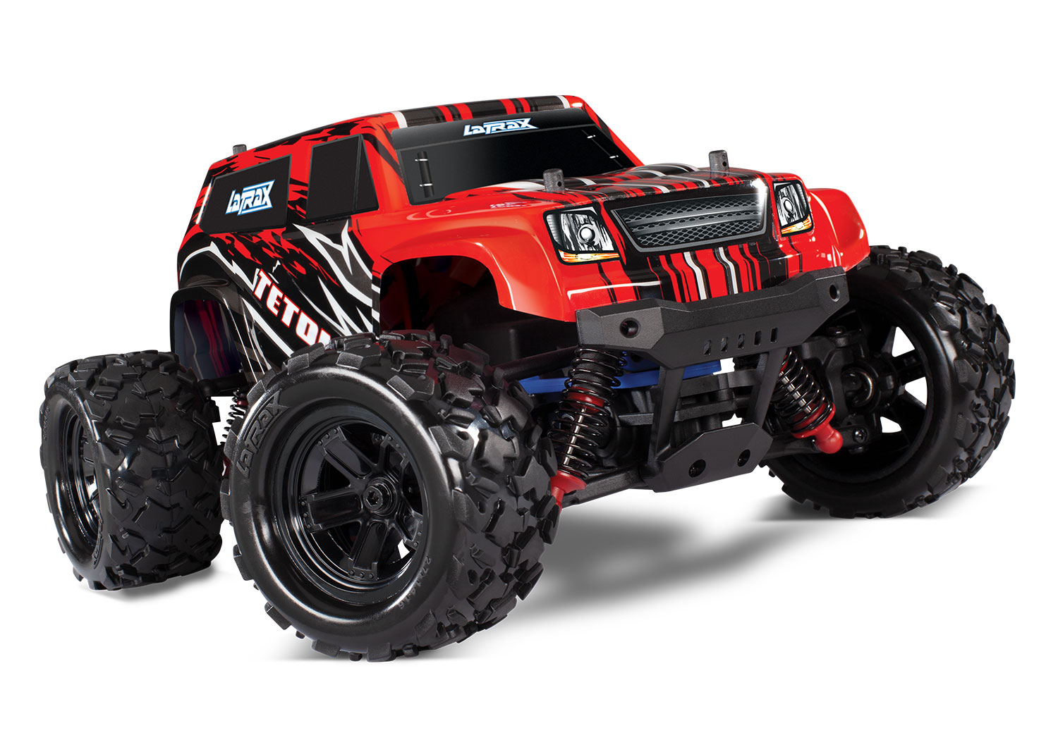LaTrax 1/18 Scale Teton 4WD Monster Truck - Red