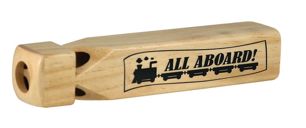 Wooden Train Whistle