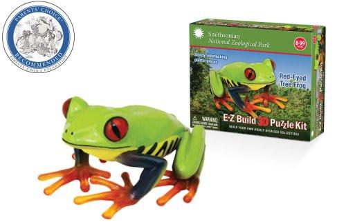 Smithsonian E-Z Build Puzzle - Tree Frog - Click Image to Close