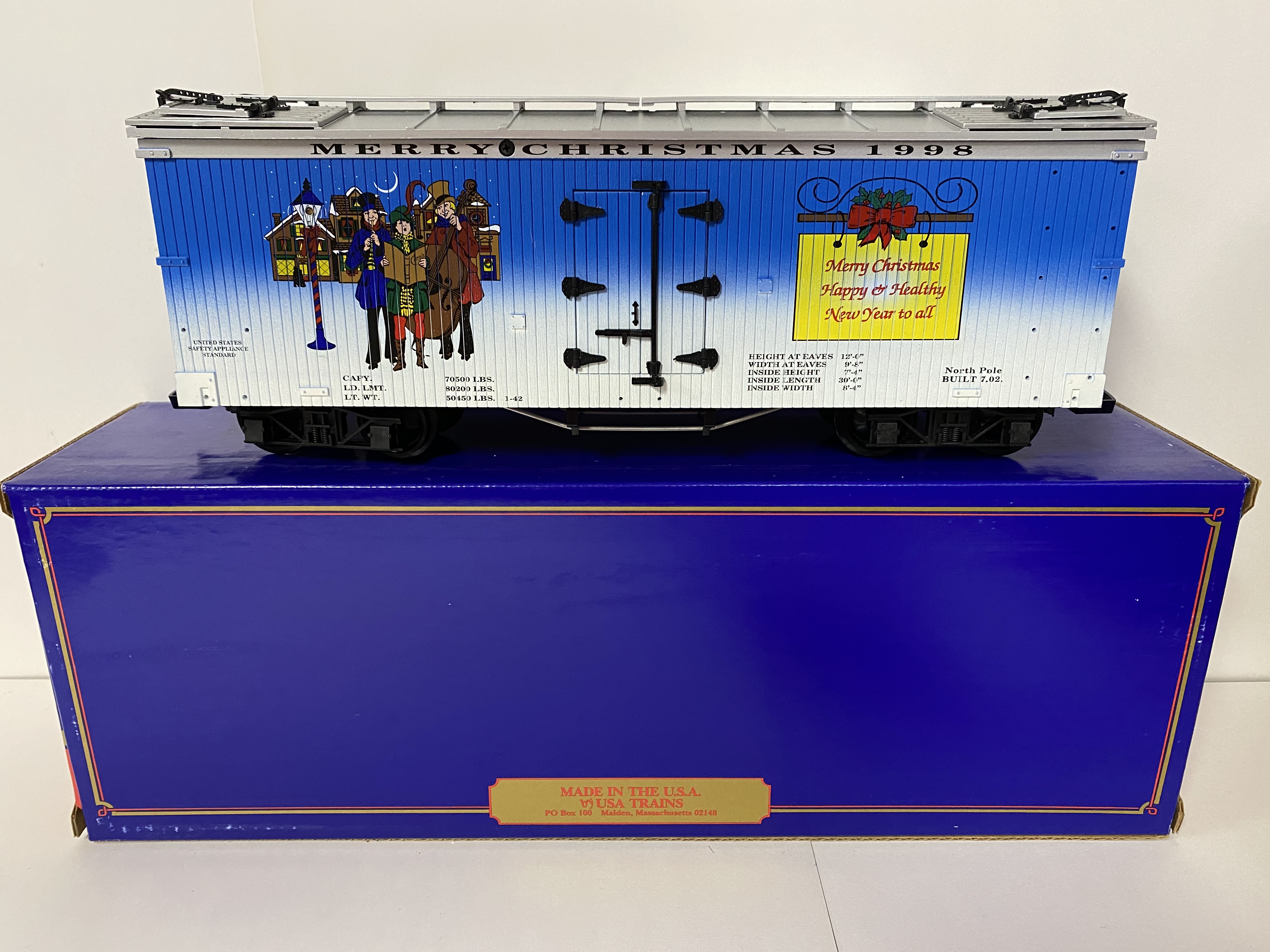 1998 Christmas Reefer (USA Trains 13016)