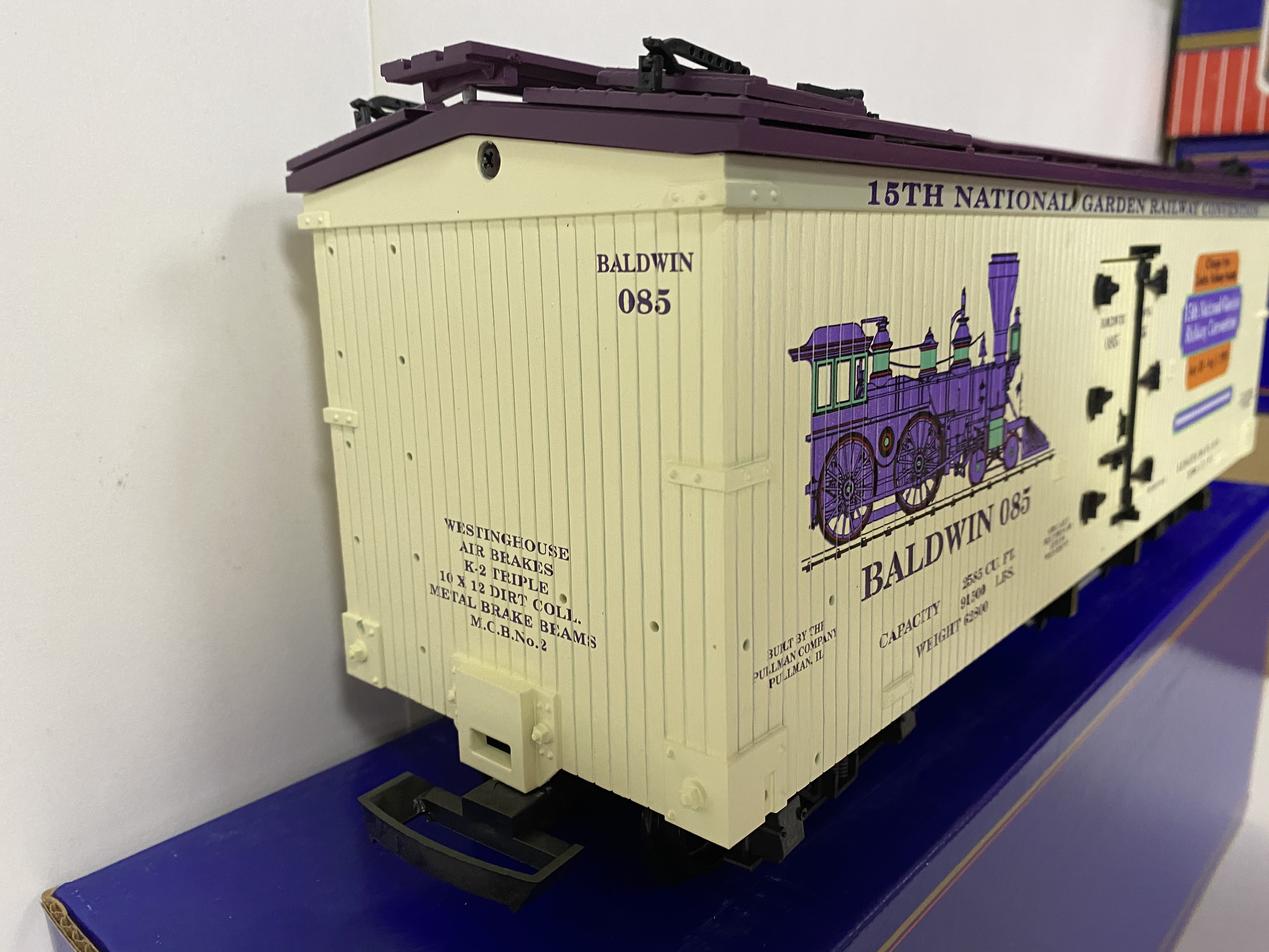 15th National Garden Railway Convention Boxcar (USA Trains) - Click Image to Close