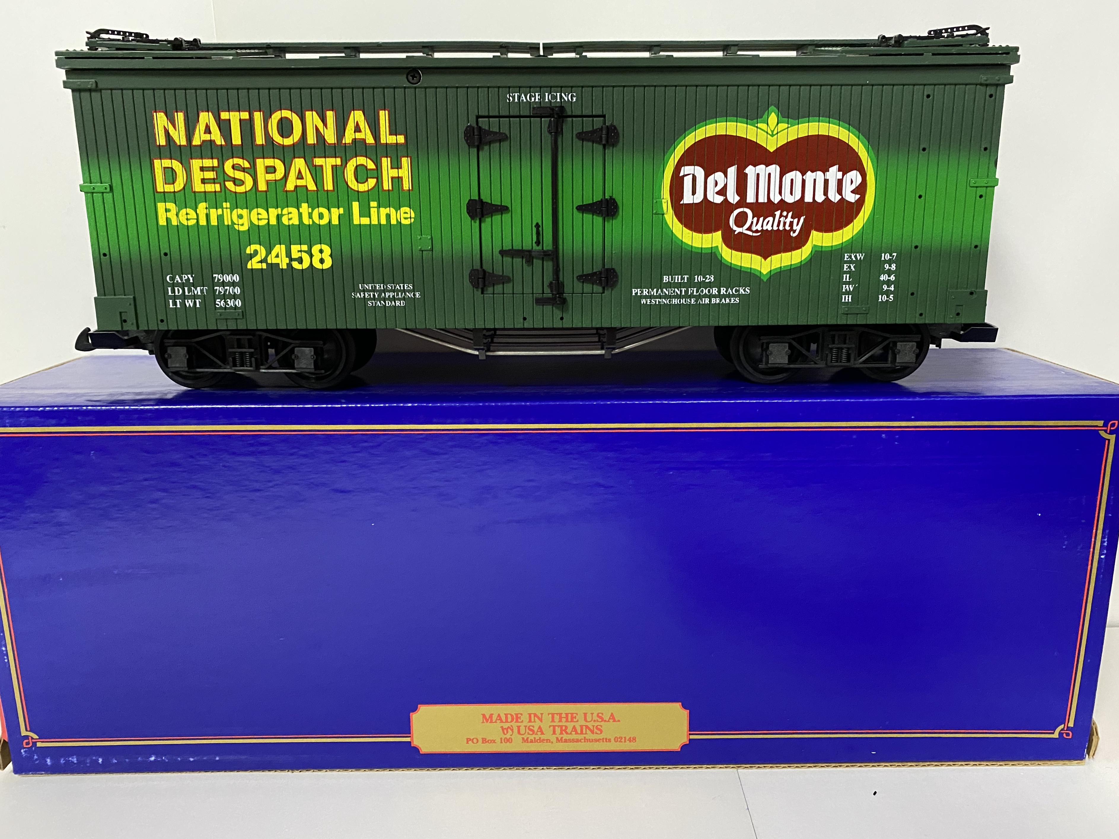 Del Monte Reefer (USA Trains 1650) - Click Image to Close