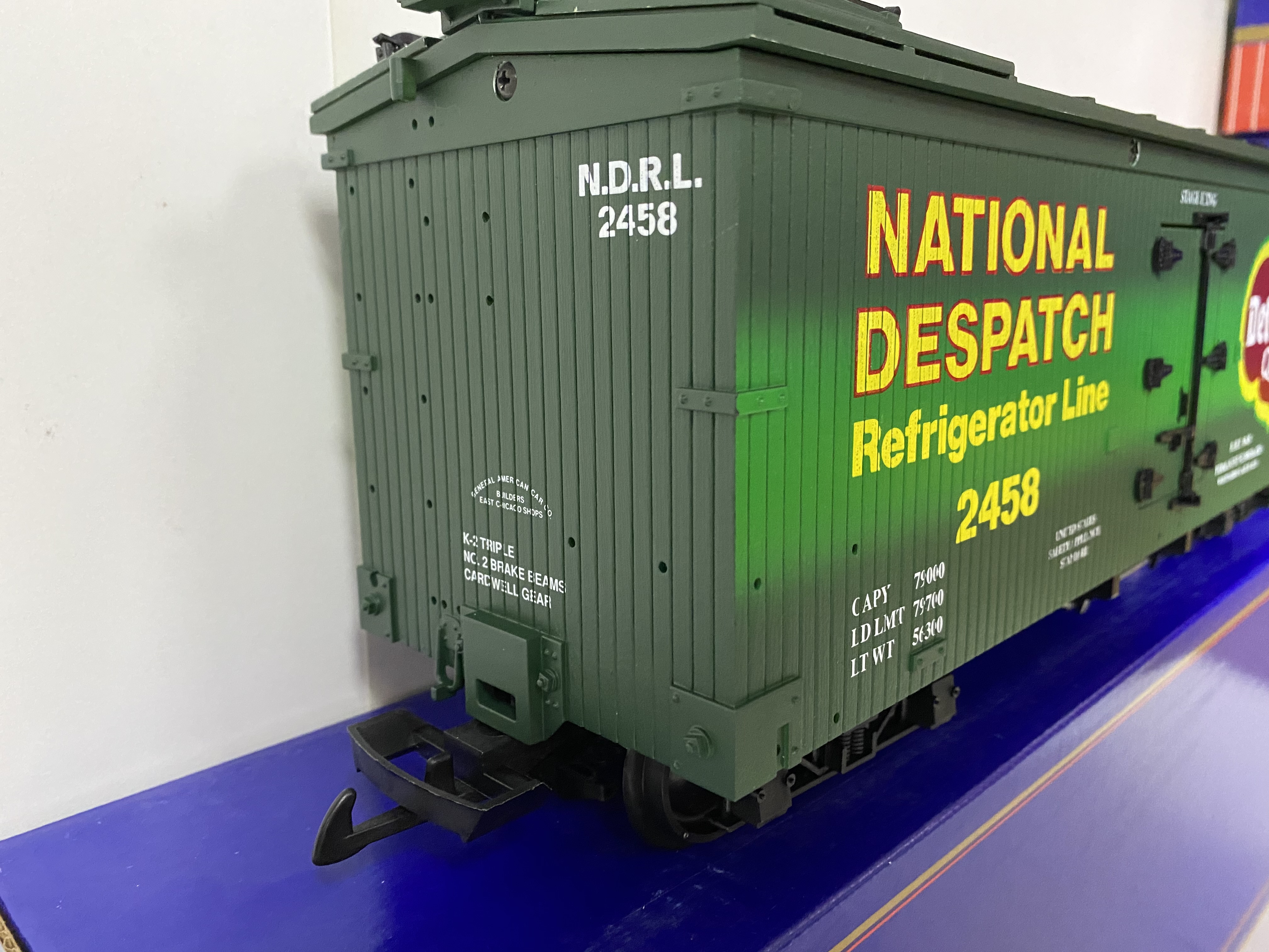 Del Monte Reefer (USA Trains 1650) - Click Image to Close