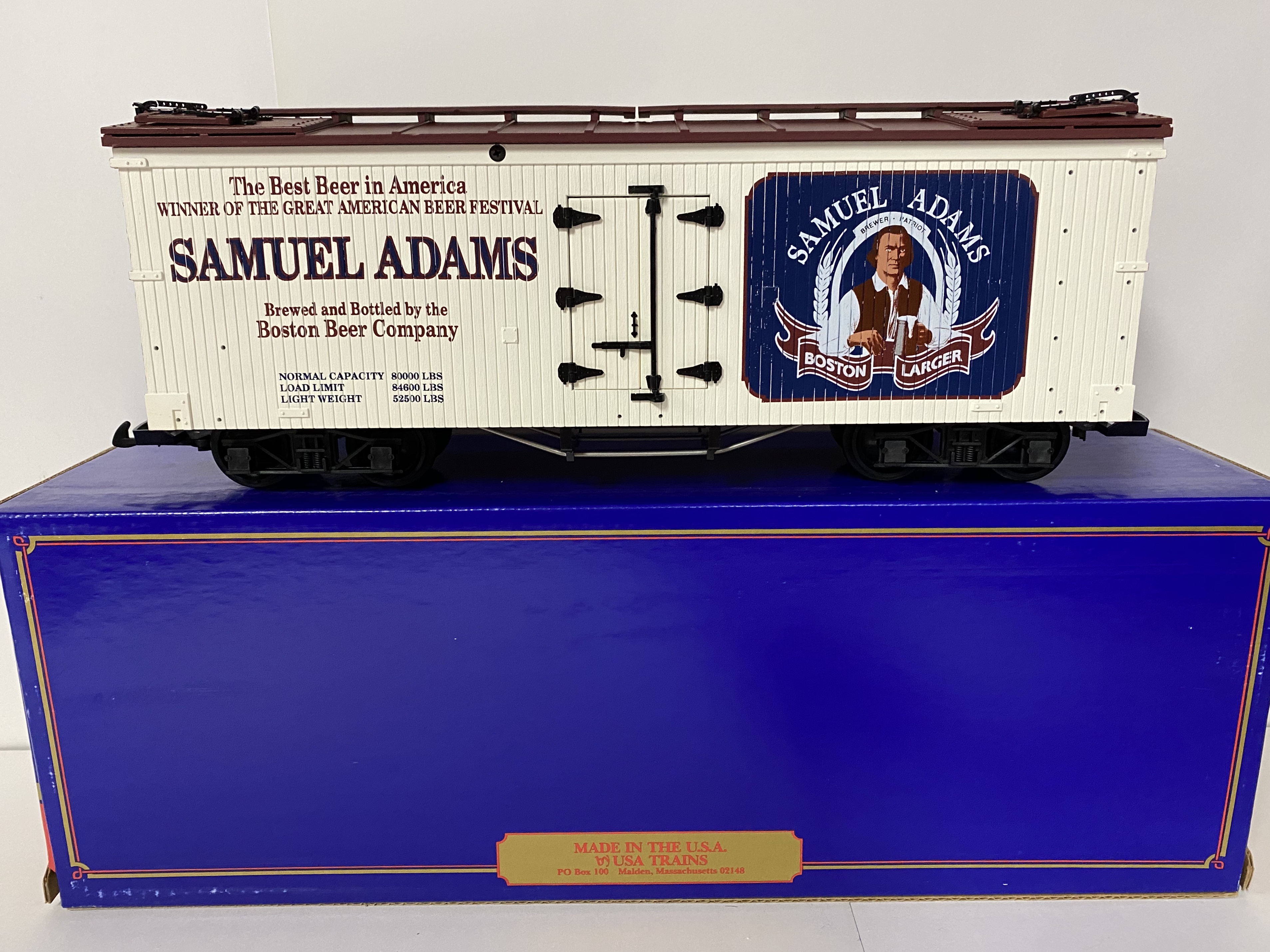 Samual Adams Beer Reefer (USA Trains 1671)