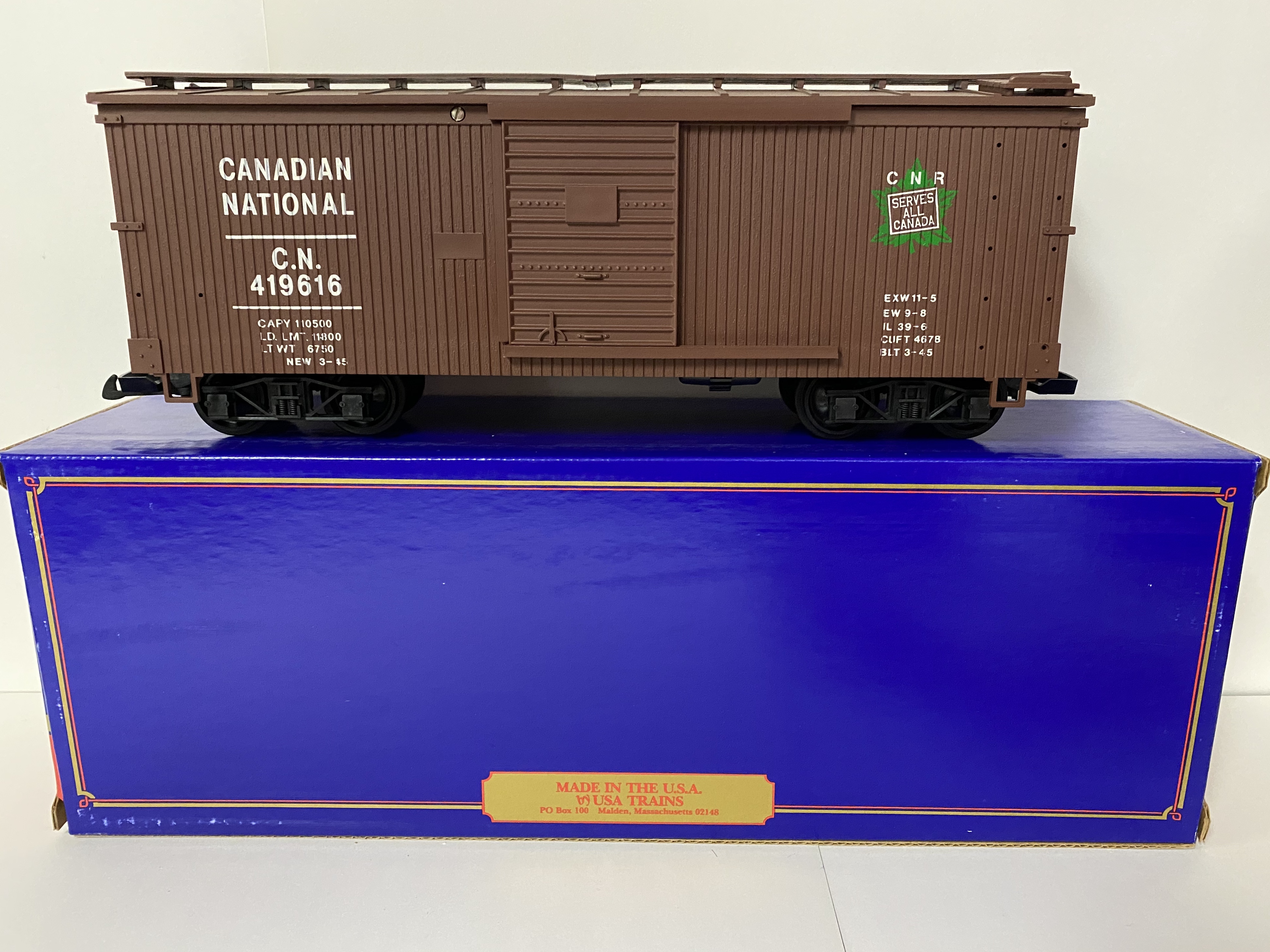 Canadian National Boxcar (USA Trains 1961) - Click Image to Close