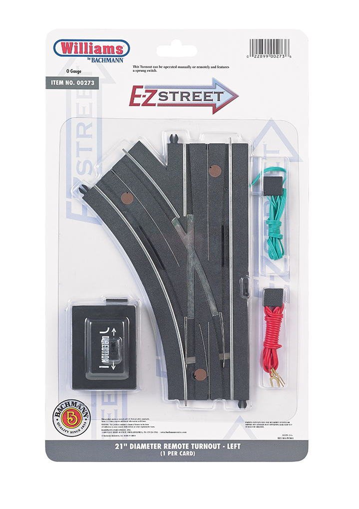 E-Z Street® 21" Diameter Remote Left Turnout