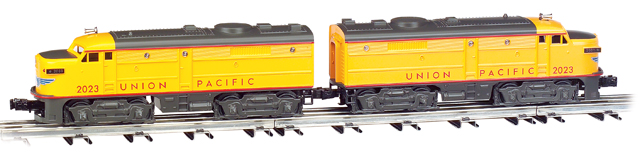 Union Pacific® - Yellow/Gray - O-27 Alco FA-2 Powered A / Dummy