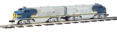 Santa Fe - Blue/Silver - F-3 Powered A/Dummy A Set