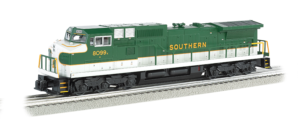 Southern #8099 GE DASH 9 w/ True Blast® Plus - Click Image to Close