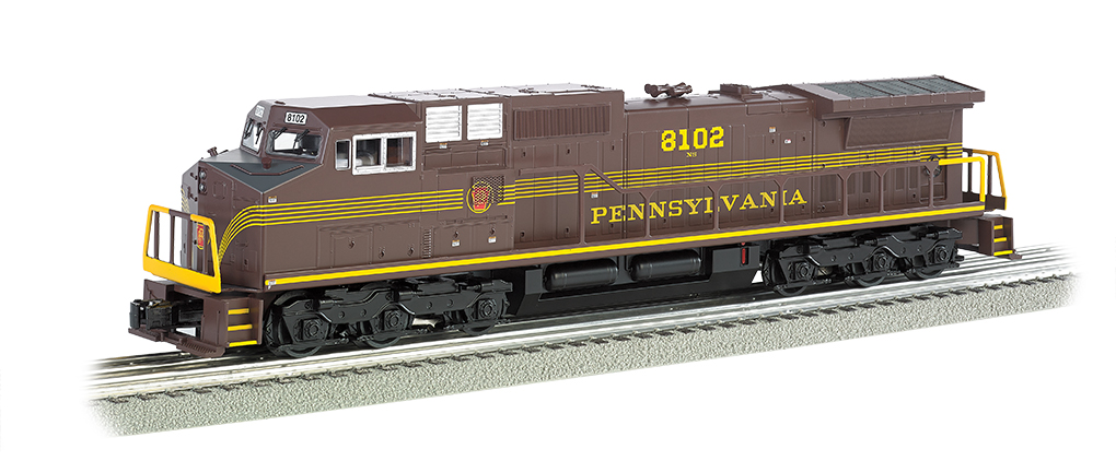 Pennsylvania Railroad #8102 GE DASH 9 w/ True Blast® Plus - Click Image to Close