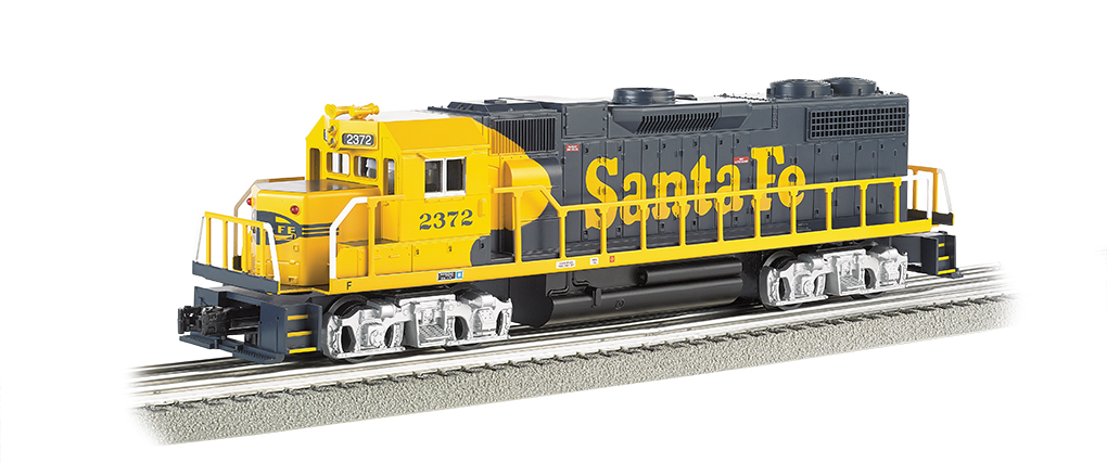 Santa Fe #2372 - GP-38 Powered - Click Image to Close