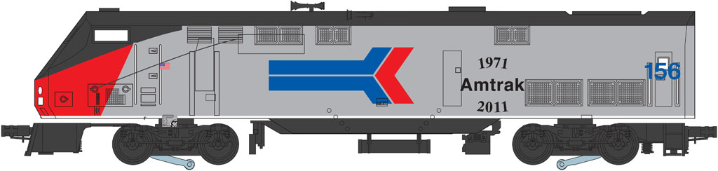 Genesis AMTRAK - Phase I Anniversary #156