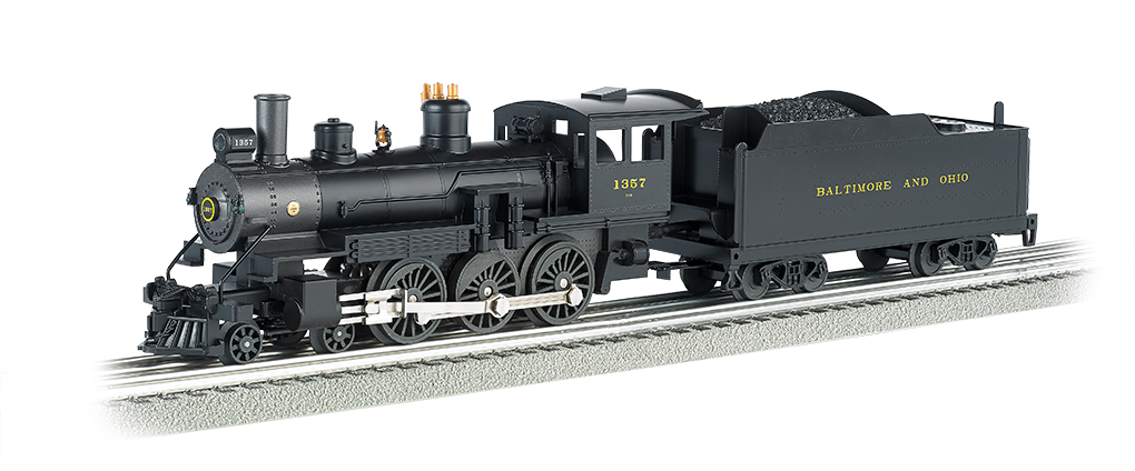 Baltimore & Ohio® #1357- Baldwin 4-6-0 - Click Image to Close