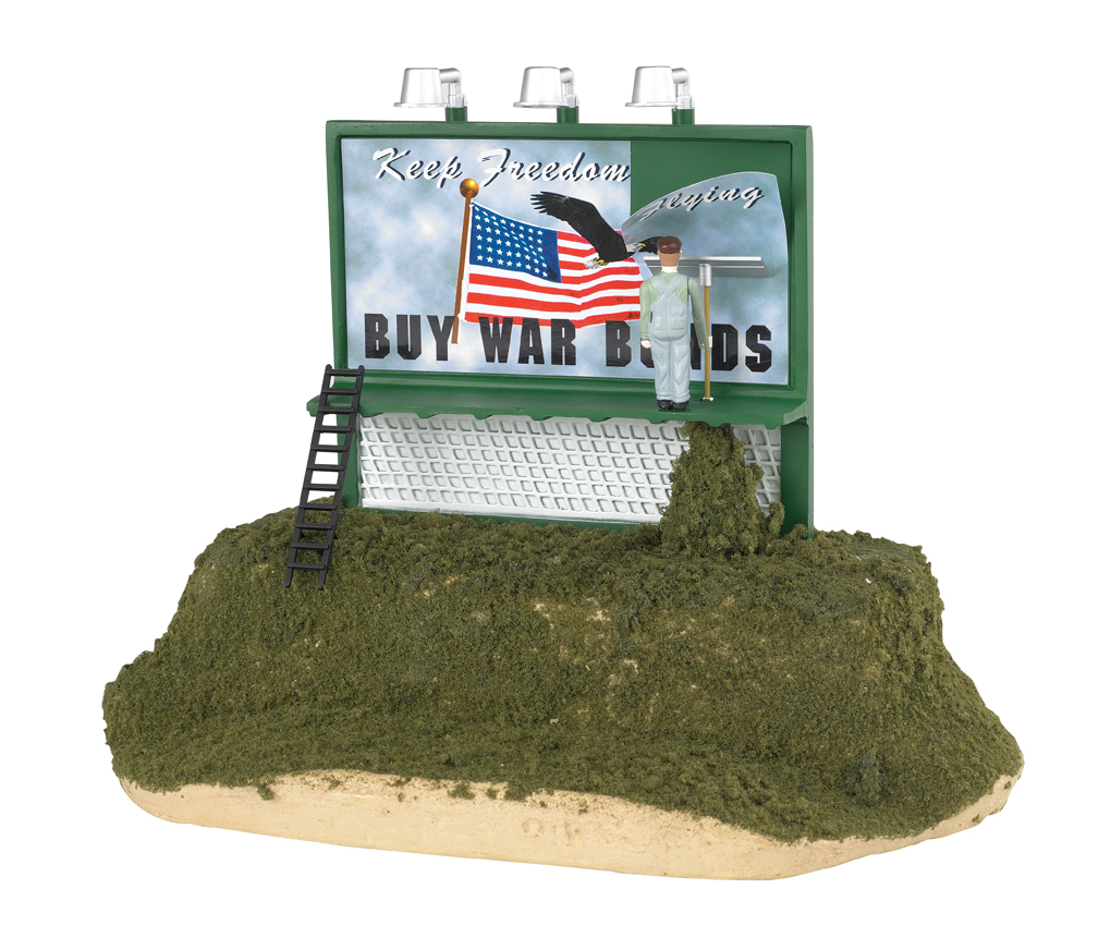 Buy War Bonds - Operating Billboard (O Scale) - Click Image to Close