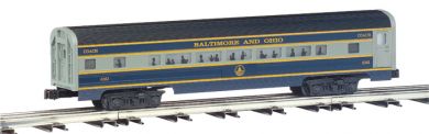 Baltimore & Ohio® - 60' Aluminum Streamliners Combine & Diner - Click Image to Close