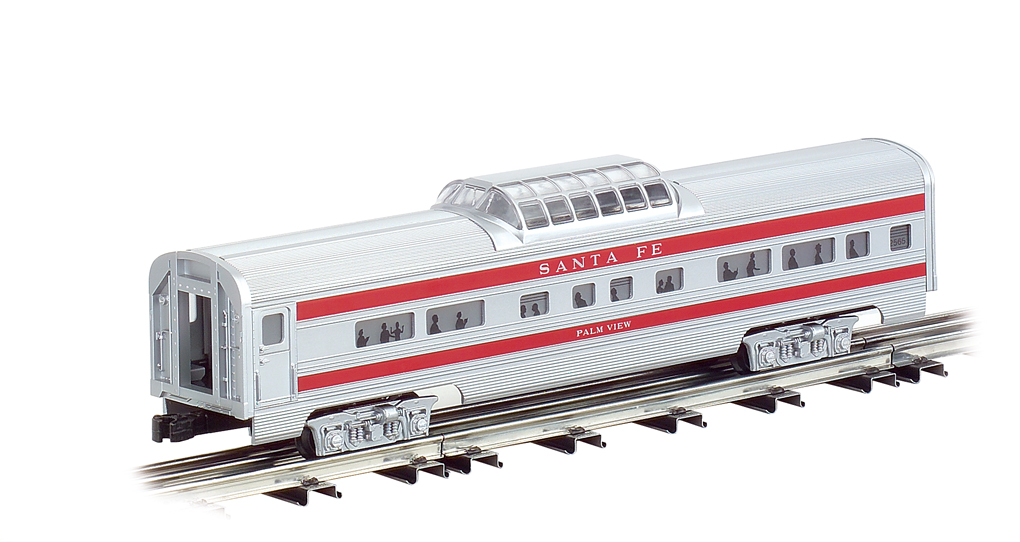 Santa Fe - 60' Aluminum Streamliners (Coach & Vista-Dome) - Click Image to Close