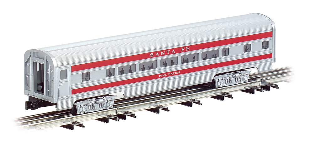 Santa Fe - 60' Aluminum Streamliners (Coach & Vista-Dome) - Click Image to Close
