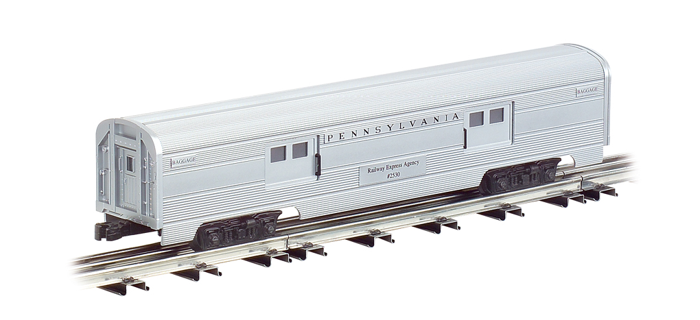 PRR - Congressional - 60' Aluminum Streamliners (Baggage & Coach - Click Image to Close