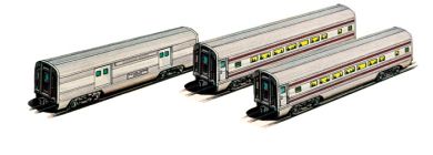 Canadian Pacific - 60' Aluminum Streamliners (Baggage & 2 Coach - Click Image to Close