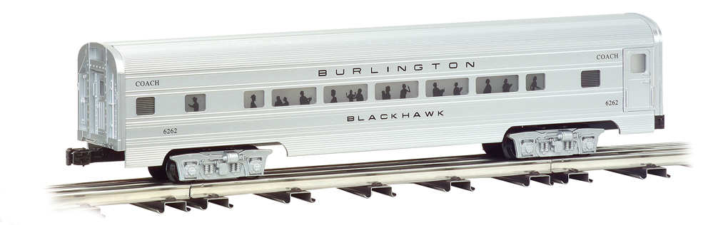 Burlington - 60' Aluminum Streamliners 4 Car Set