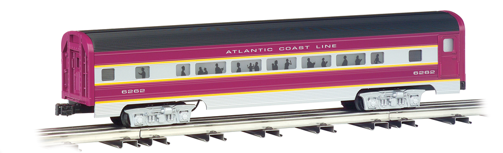 Atlantic Coast Line® - 60' Aluminum Streamliners 4 Car Set - Click Image to Close