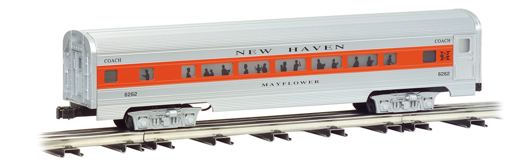 New Haven - 60' Aluminum Streamliners 4 Car Set - Click Image to Close