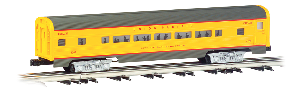 Union Pacific® - 60' Aluminum Streamliners 4 Car Set - Click Image to Close