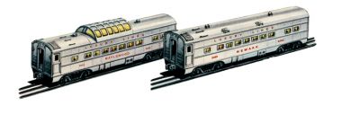 Texas Special - O-27 Streamliners 2 Car Add-On