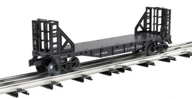 Chesapeake & Ohio - 40' Flat Car with Bulkhead Ends