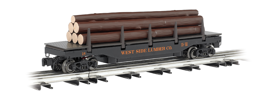 West Side Lumber Company - Operating Log Dump Car - Click Image to Close