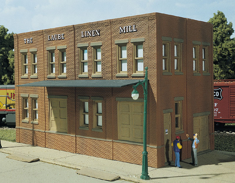 Laube's Linen Mill - HO Scale Kit