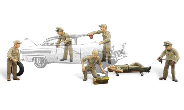 No.1948 Service Station Attendants (HO Scale)