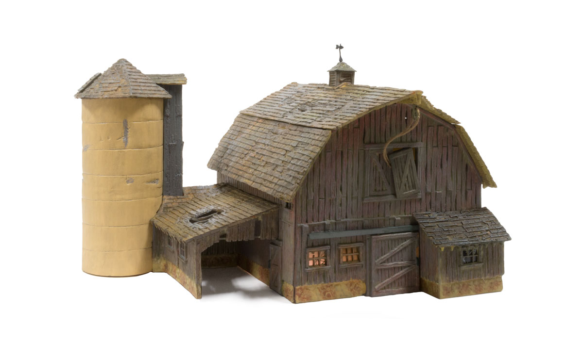 No.5038 Old Weathered Barn HO