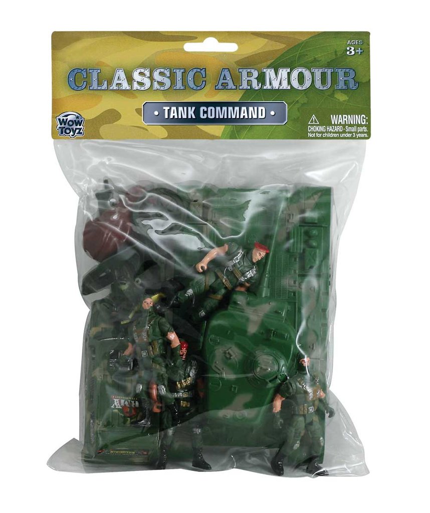 Classic Armour Tank Command Playset - Click Image to Close