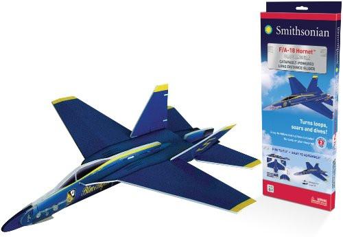 Smithsonian Giant F-18 Blue Angels Glider - Click Image to Close