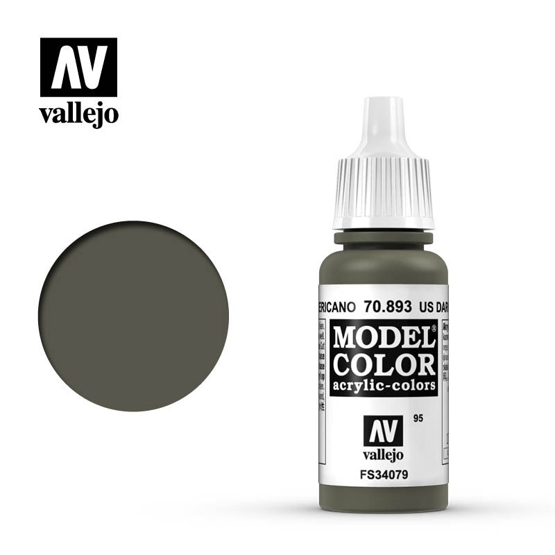 70.893 US Dark Green Vallejo 17ml 95