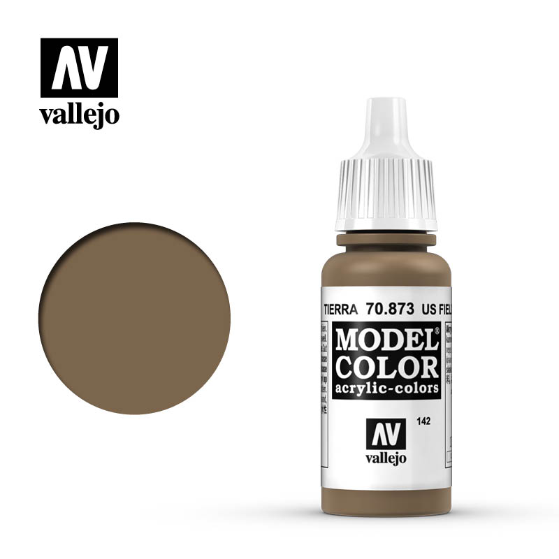 70.873 US Field Drab Vallejo 17ml 142