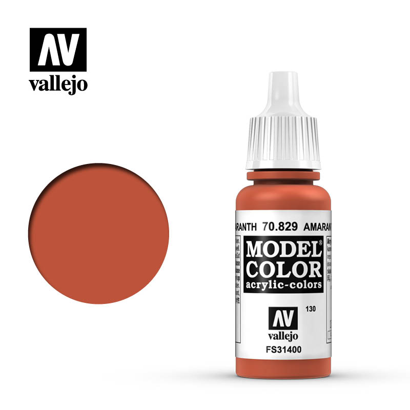 70.829 Amaranth Red Vallejo 17ml 130 - Click Image to Close