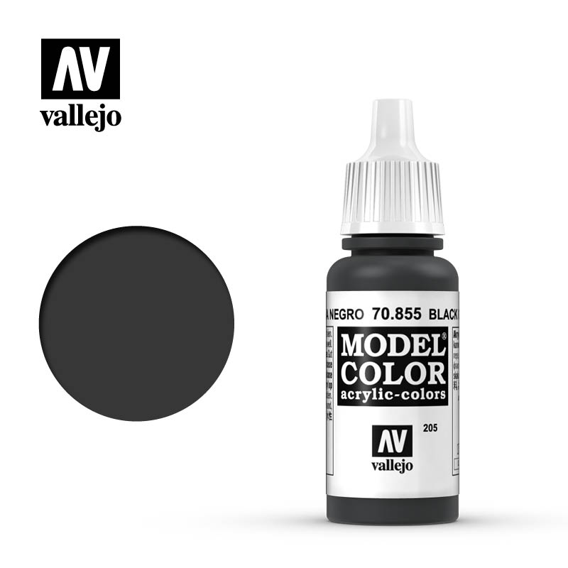 70.855 Black Glaze Vallejo 17ml 205