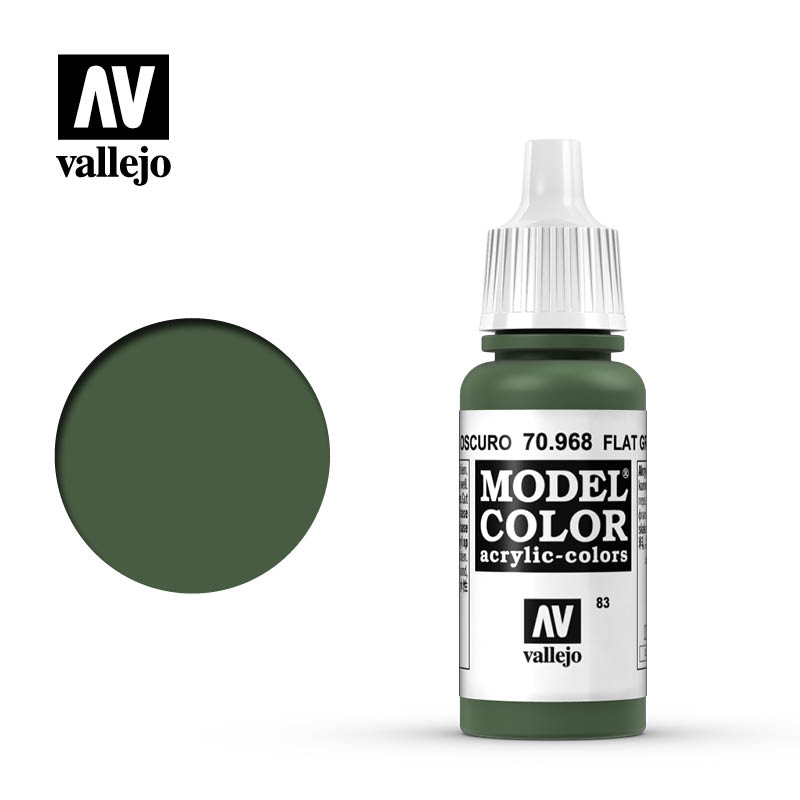 70.968 Flat Green Vallejo 17ml 83 - Click Image to Close
