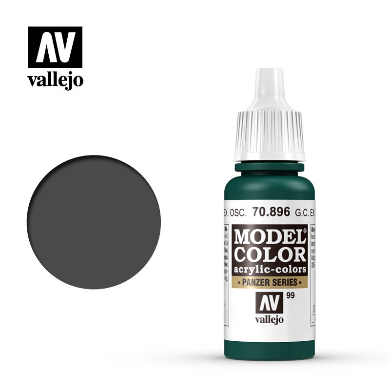 70.896 German Camouflage Extra Dark Green Vallejo 17ml 99 - Click Image to Close