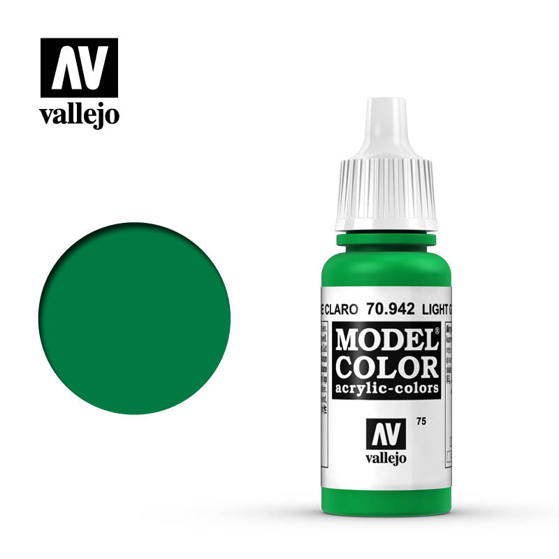 70.942 Light Green Vallejo 17ml 75 - Click Image to Close