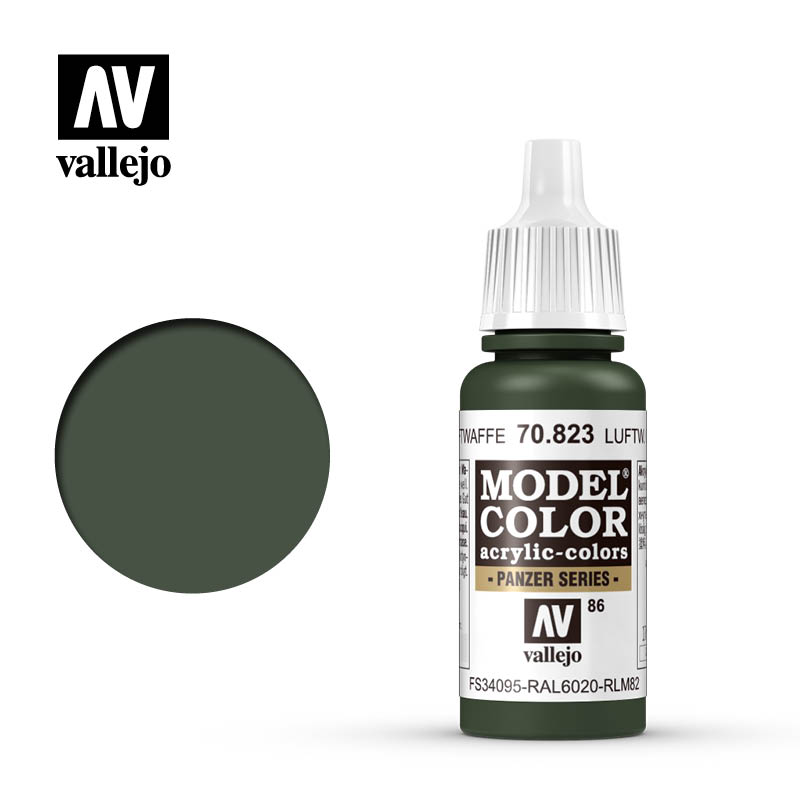 70.823 Luftwaffe Camouflage Green Vallejo 17ml 86