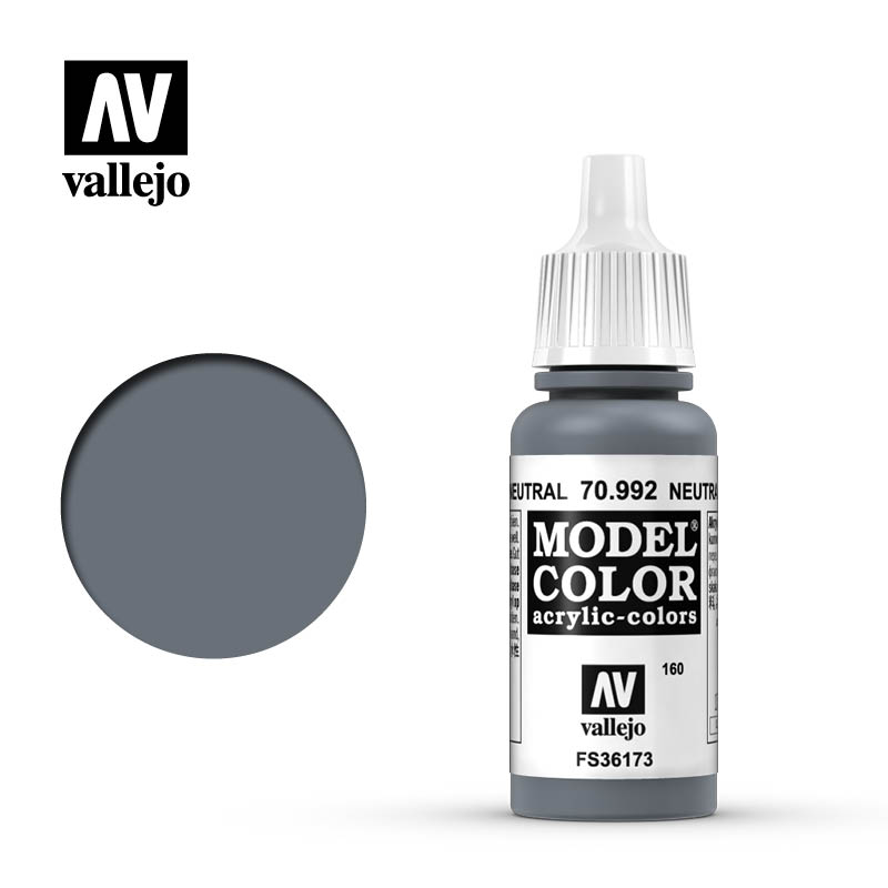 70.992 Neutral Grey Vallejo 17ml 160 - Click Image to Close